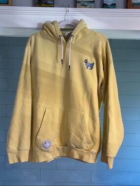 GOAT USA OG Hooded Sweatshirt in Banana Cream
